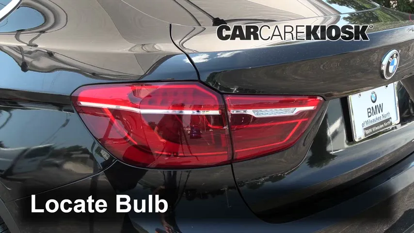 2015 BMW X6 xDrive35i 3.0L 6 Cyl. Turbo Lights Brake Light (replace bulb)
